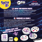 JEU SPOT IT! - LES GUERRIÈRES DE LA K-POP (KPOP DEMON HUNTERS) - Version multilingue