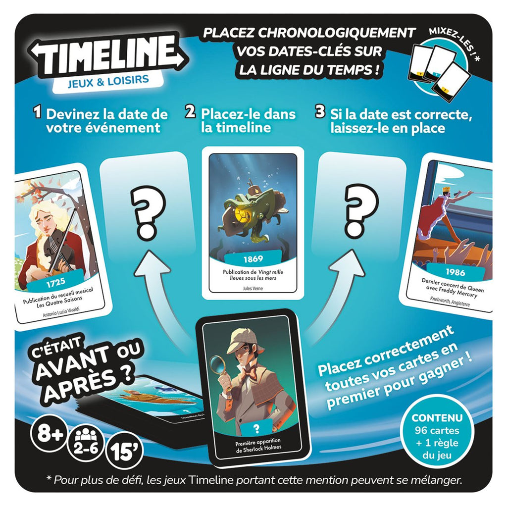 JEU TIMELINE - LOISIRS