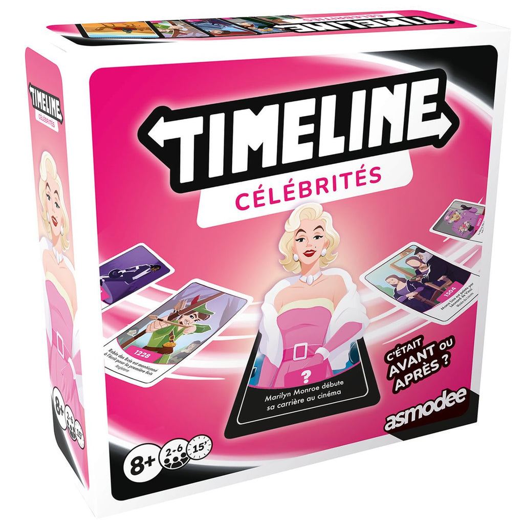JEU TIMELINE - CELEBRITES - Version française