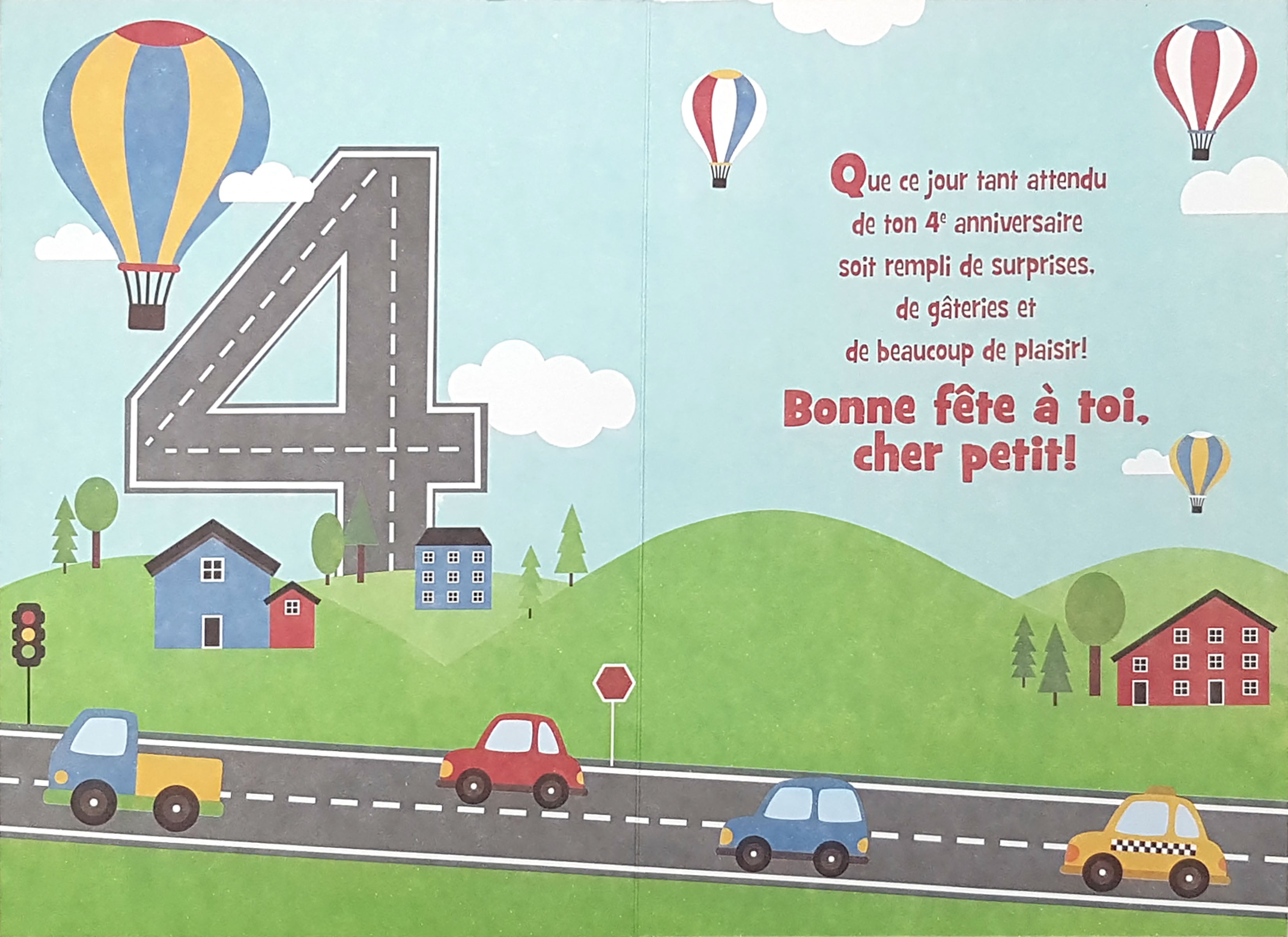 4 ANS - C'EST TA FÊTE, DÉJÀ 4 ANS! - DE ROSEDALE