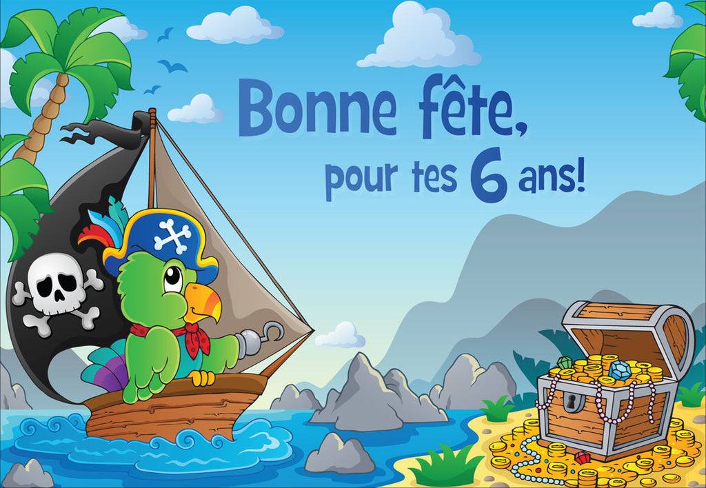 6 ANS - CARTE D'ANNIVERSAIRE - DE MILLBROOK