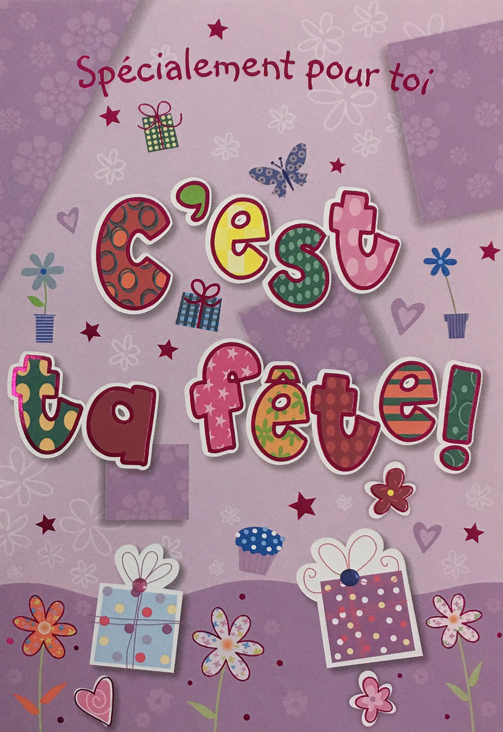 BIRTHDAY - "IT'S YOUR DAY" CARD - FROM ROSEDALE