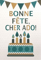 HAPPY BIRTHDAY TEENAGE BOY CARD - FROM MILLBROOK