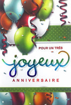 CARTE D'ANNIVERSAIRE GÉNÉRALE - POUR UN TRÈS JOYEUX ANNIVERSAIRE! - DE MILLBROOK