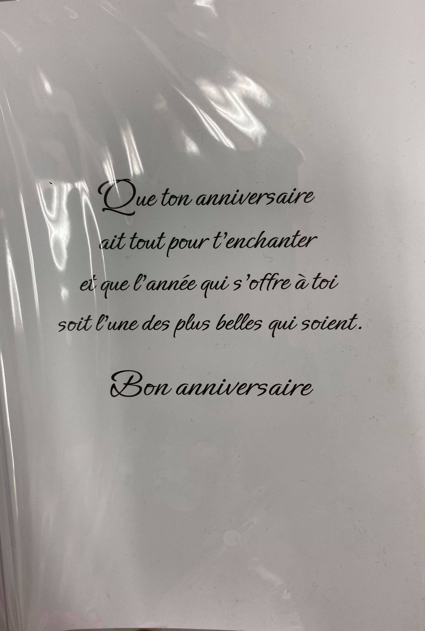 CARTE D'ANNIVERSAIRE - À UN FILS BIEN-AIMÉ - DE MILLBROOK