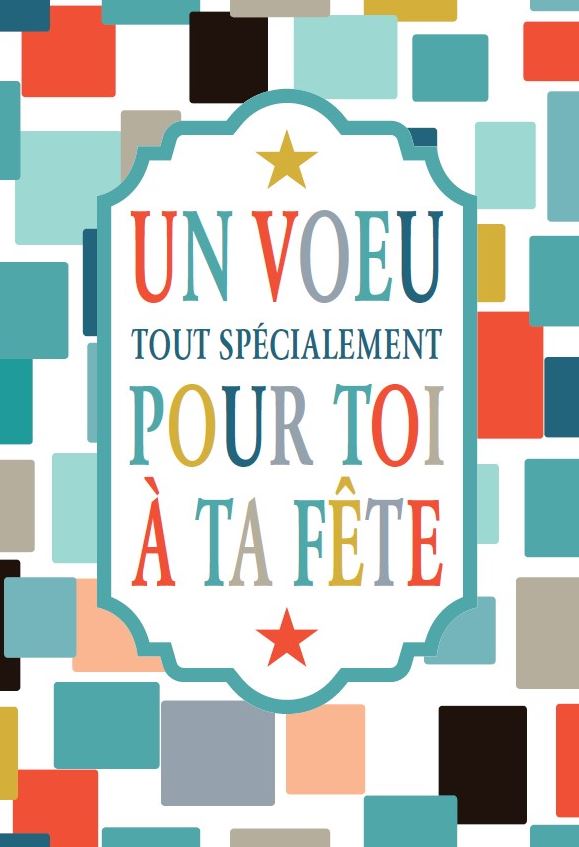 CARTE D'ANNIVERSAIRE - UN VOEU TOUT SPÉCIALEMENT POUR TOI À TA FÊTE - DE MILLBROOK