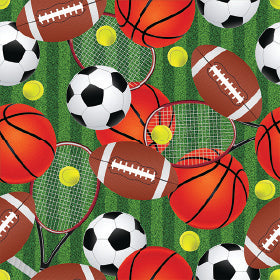 GIFT WRAP SPORT BALLS