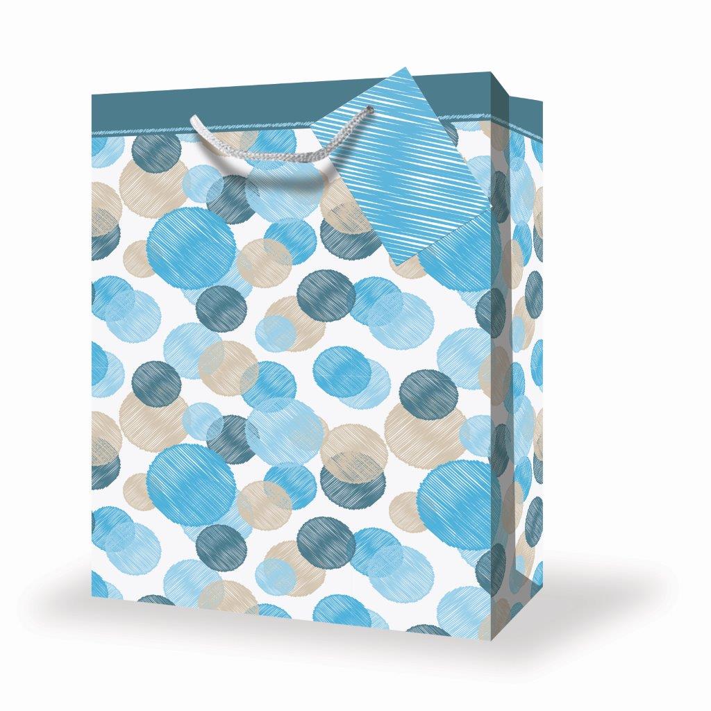SAC CADEAU JUMBO - DIFFÉRENTS MODÈLES EN CARTON PLASTIFIÉ DE QUALITÉ ASST