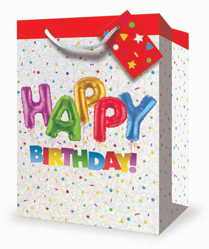 SAC CADEAU JUMBO - JOYEUX ANNIVERSAIRE