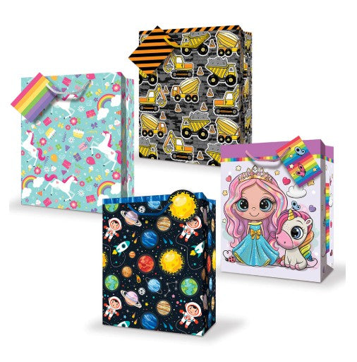 SAC CADEAU LARGE - ENFANTS ASST