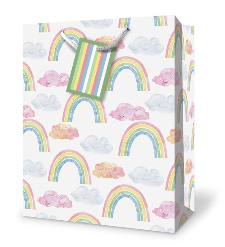 SAC CADEAU MOYEN - ARC-EN-CIEL