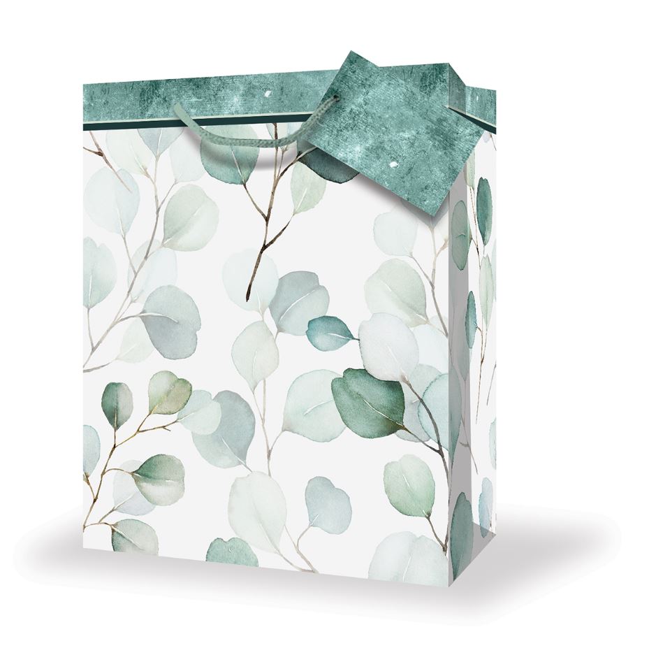 MEDIUM GIFT BAG - LEAVES