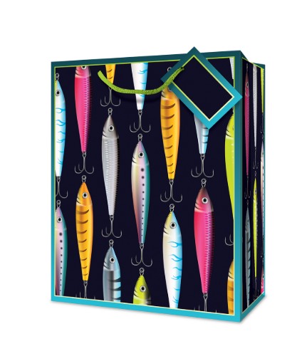 SAC CADEAU MOYEN - HAMEÇONS POISSON