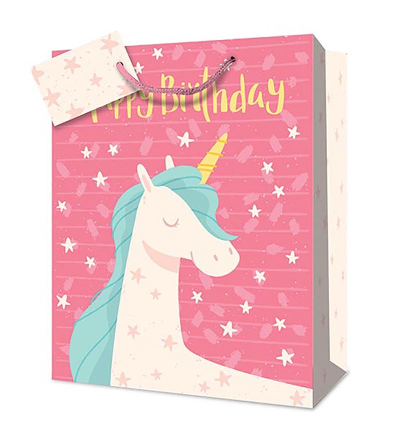 SAC CADEAU MOYEN - LICORNES