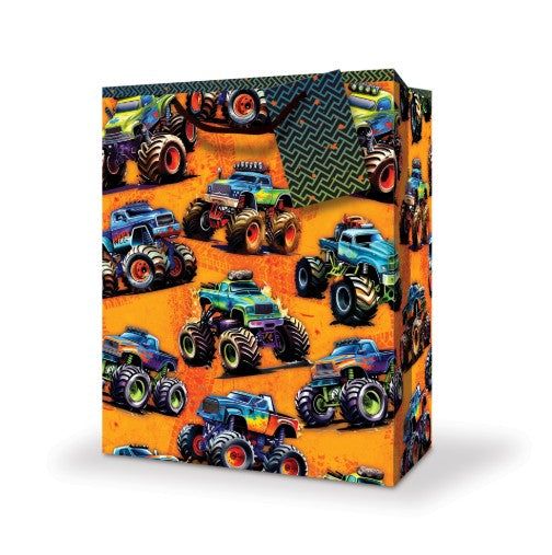 MEDIUM GIFT BAG - MONSTER TRUCK