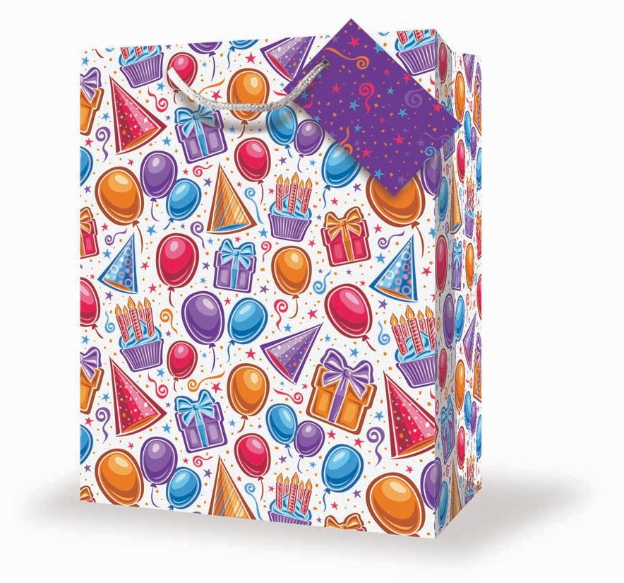 SAC CADEAU PETIT - BALLONS DE FÊTE