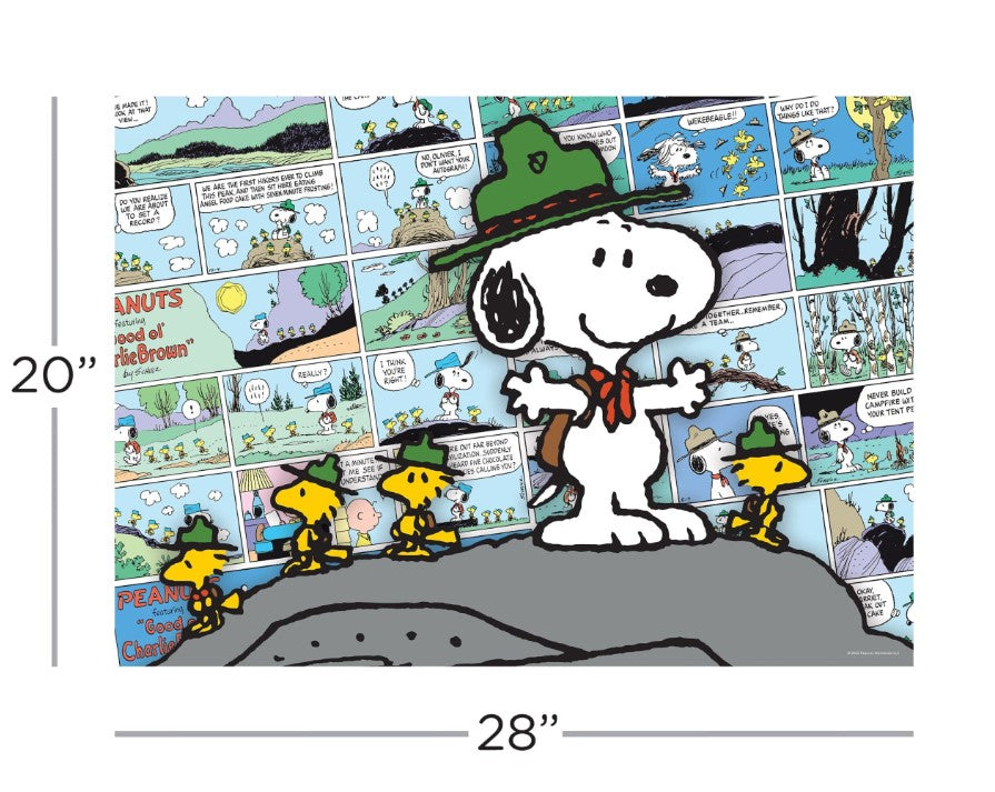 AQUARIUS JIGSAW PUZZLE 1000 PIECES - SNOOPY (PEANUTS) #65527