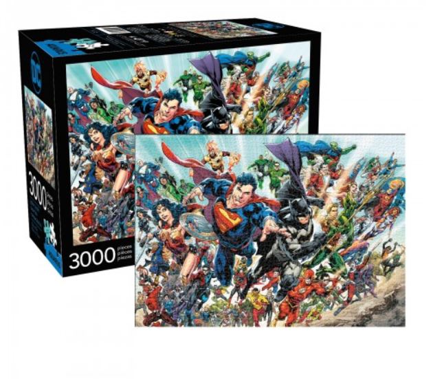 AQUARIUS CASSE-TÊTE 3000 PIÈCES - DC COMICS - PERSONNAGES #68512