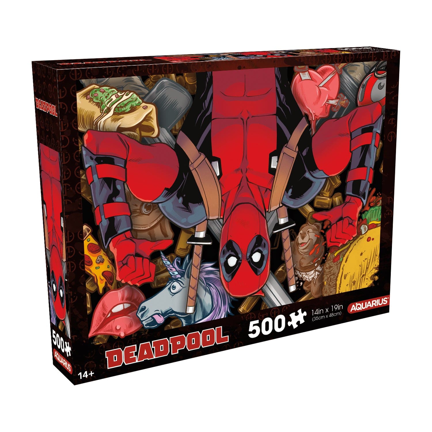 AQUARIUS CASSE-TÊTE 500 PIÈCES - DEADPOOL MARVEL #62387