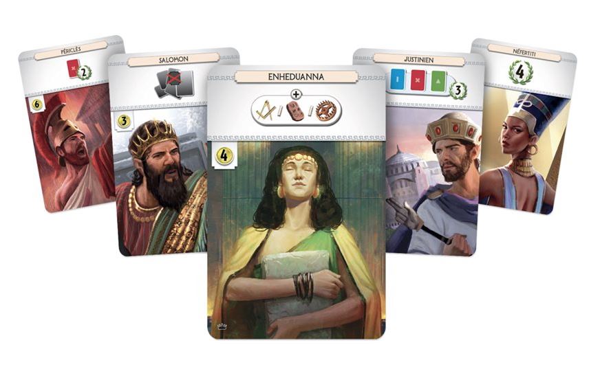 JEU 7 WONDERS - EXTENSION : LEADERS