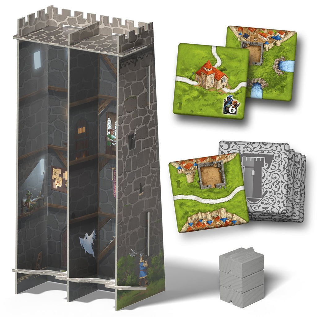 JEU CARCASSONNE - EXTENSION 4 : LA TOUR / TOURS & VOLEURS