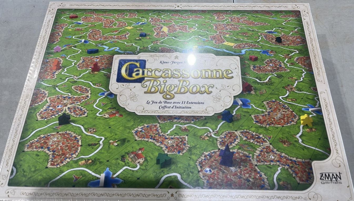 JEU CARCASSONNE - LE JEU DE BASE : BIG BOX