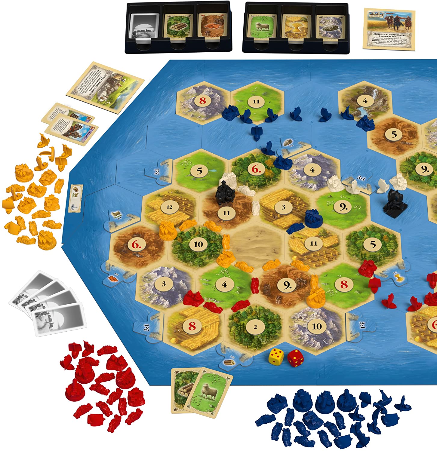 JEU CATAN - EXTENSION : MARINS