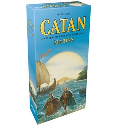 JEU CATAN - EXTENSION : MARINS POUR 5 ET 6 JOUEURS