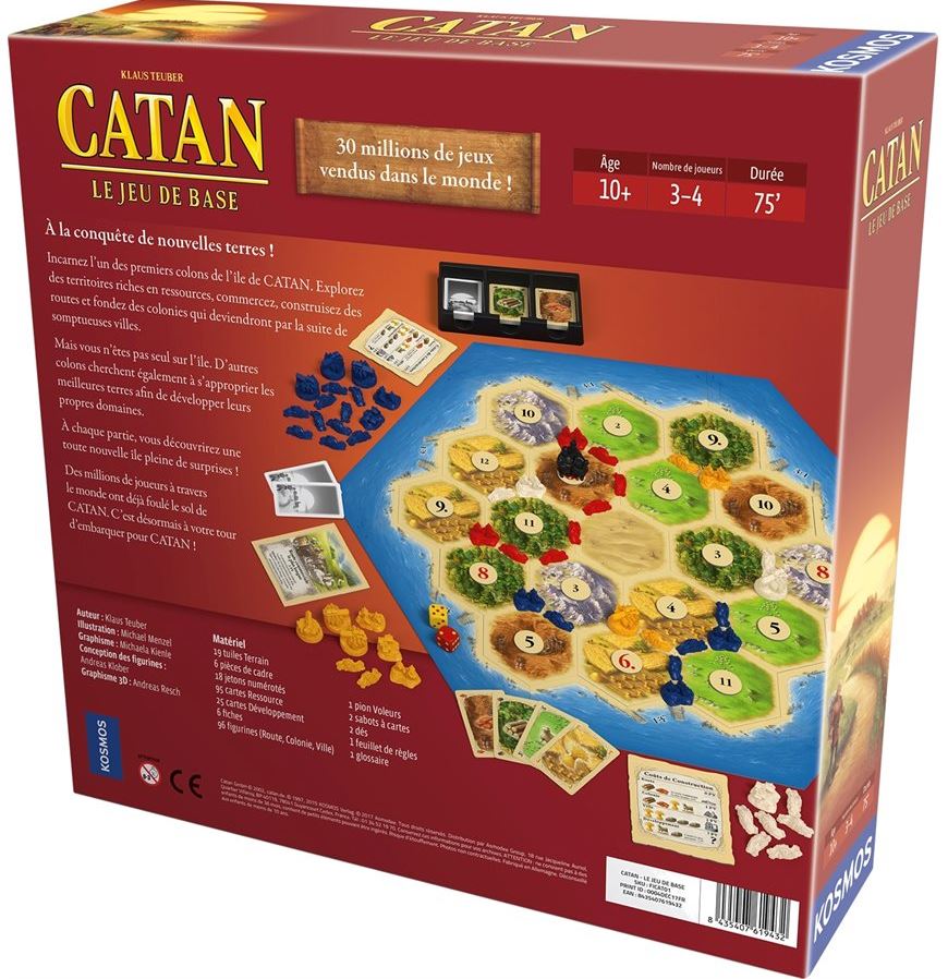 JEU CATAN - JEU DE BASE