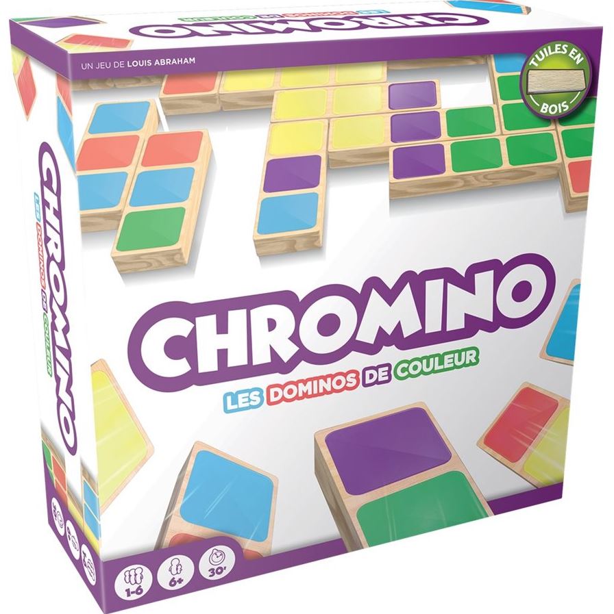 JEU CHROMINO - VERSION EN BOIS