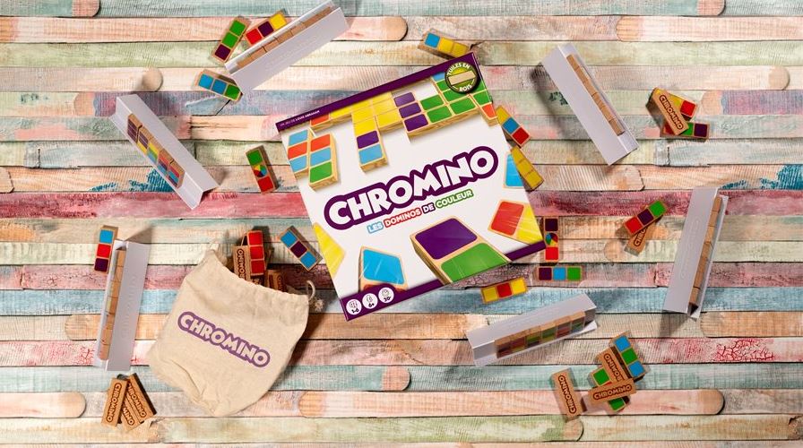 JEU CHROMINO - VERSION EN BOIS