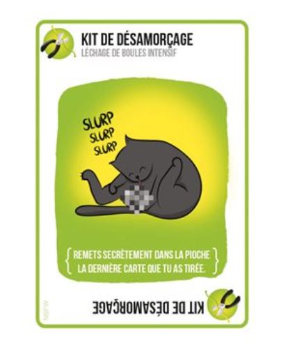 JEU EXPLODING KITTENS - ÉDITION NSFW