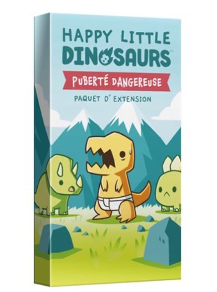 HAPPY LITTLE DINOSAURS EXTENSION - DANGEROUS PUBERTY GAME (FR)
