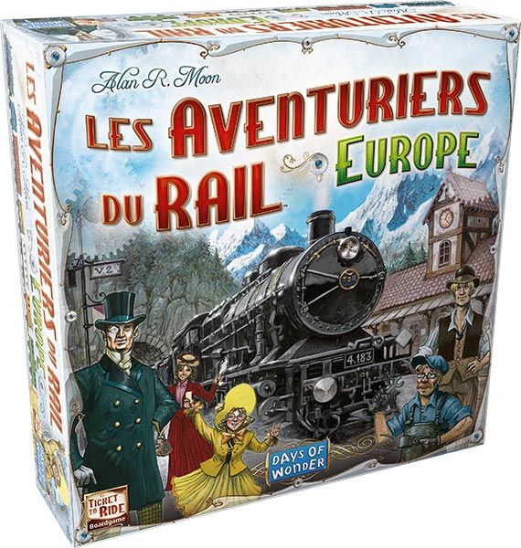 JEU LES AVENTURIERS DU RAIL EUROPE