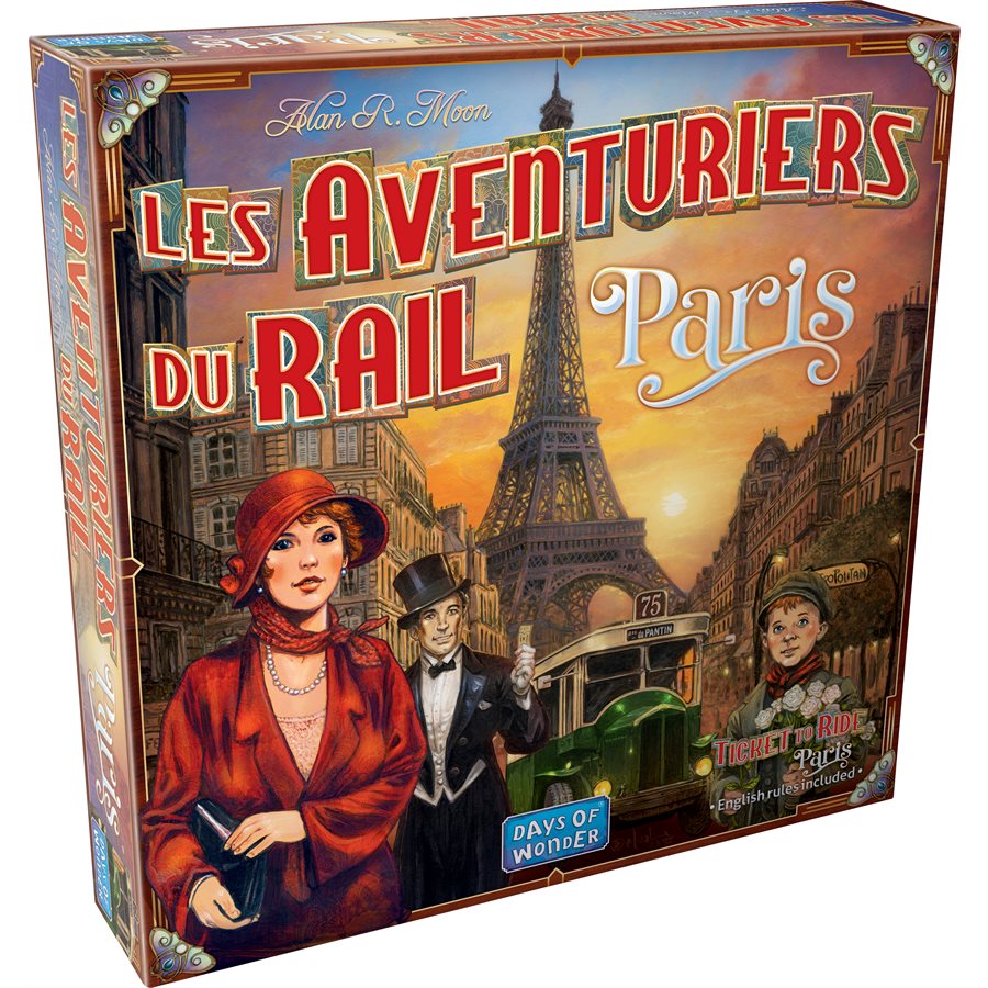 JEU LES AVENTURIERS DU RAIL - EXPRESS - PARIS