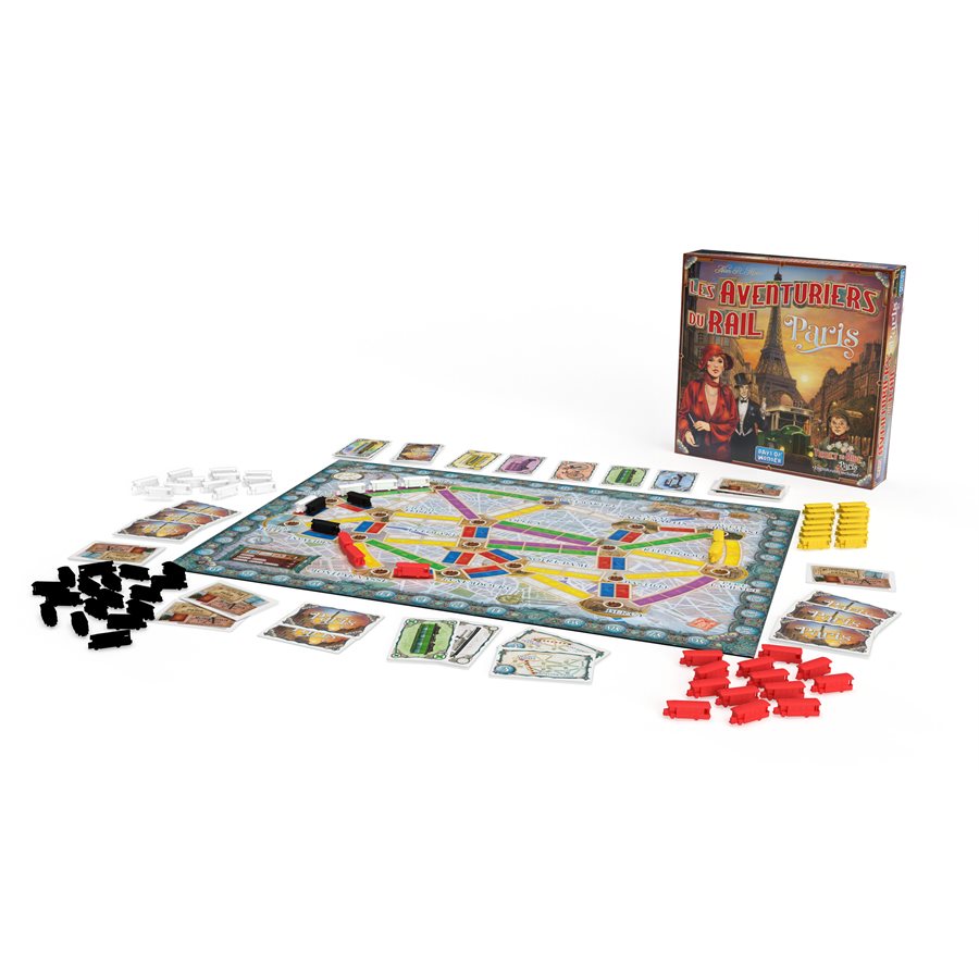 JEU LES AVENTURIERS DU RAIL - EXPRESS - PARIS