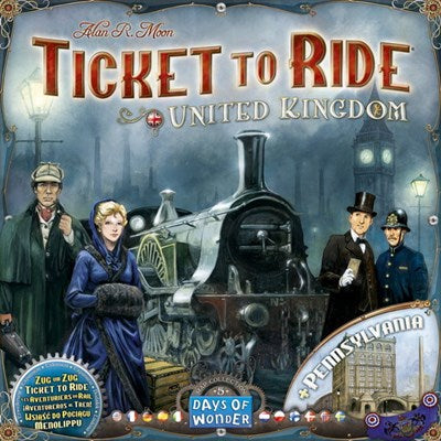 TICKET TO RIDE GAME - UNITED KINGDOM EXPANSION