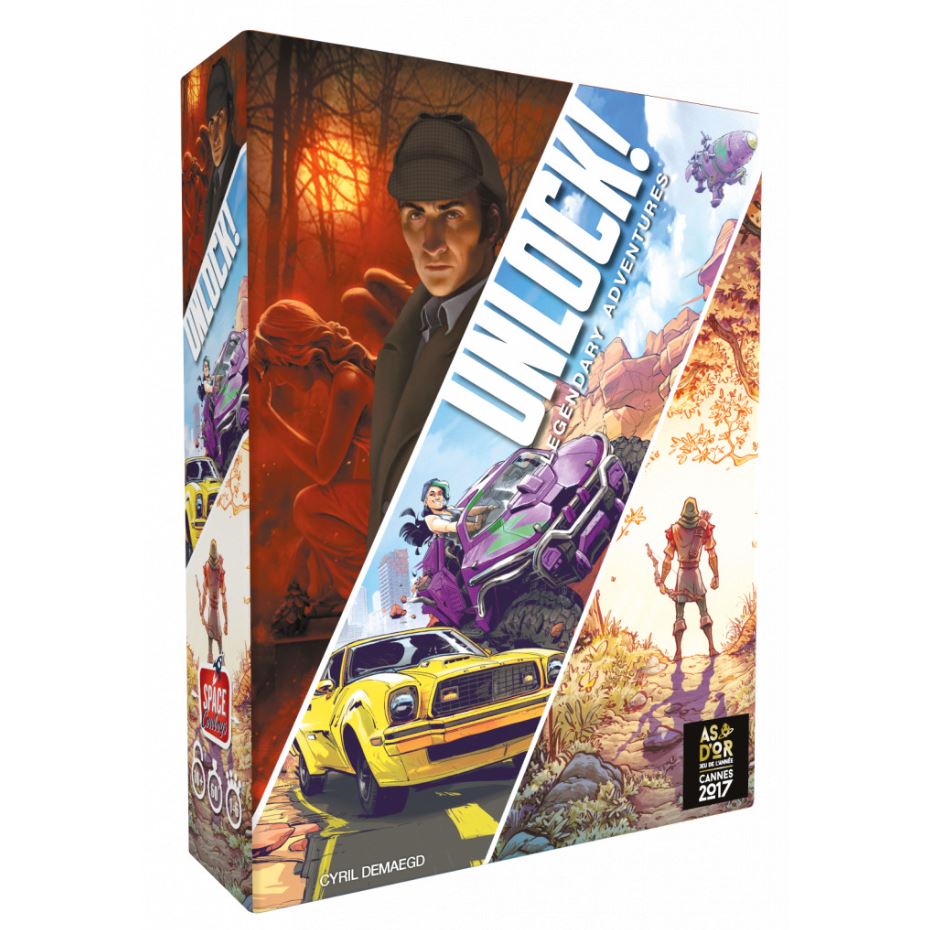 JEU UNLOCK! - LEGENDARY ADVENTURES - Version française