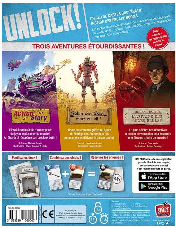 JEU UNLOCK! - LEGENDARY ADVENTURES - Version française