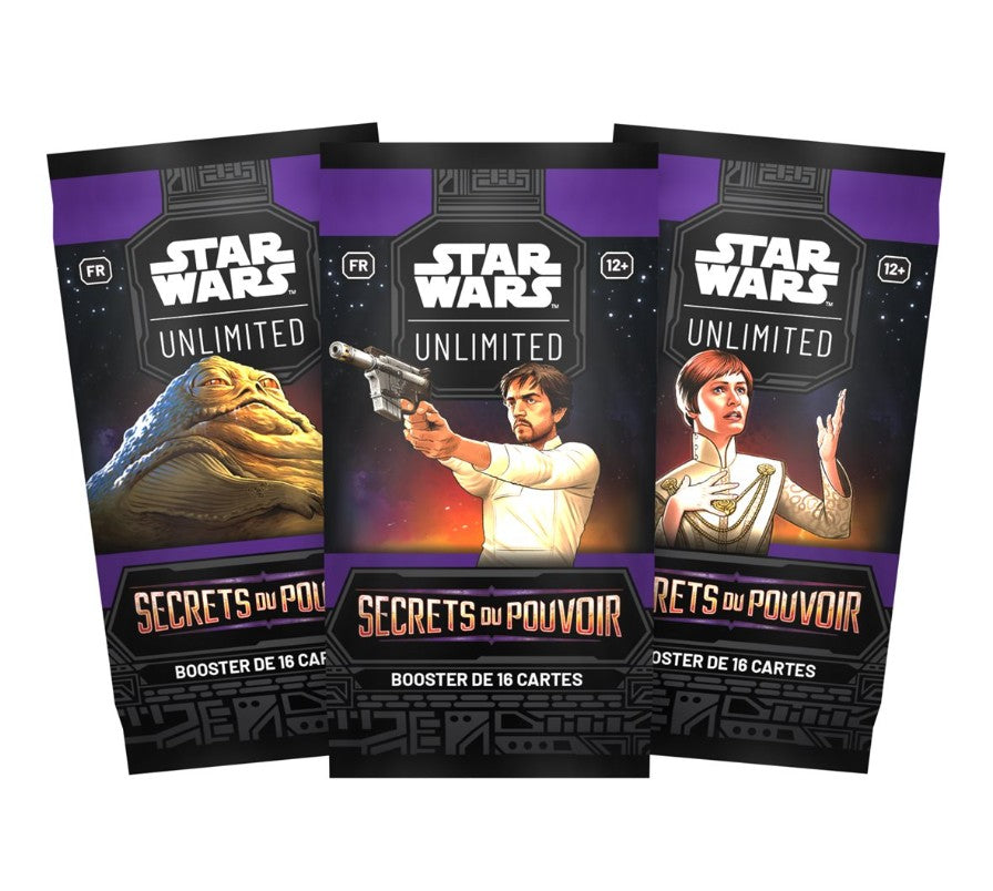STAR WARS UNLIMITED - SECRETS DU POUVOIR- BOOSTER DISPLAY ASST - Version française