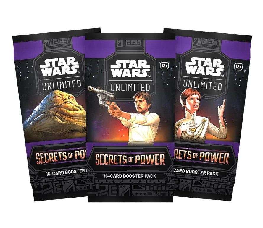 STAR WARS UNLIMITED - SECRETS OF POWER - BOOSTER DISPLAY ASST - Version anglaise