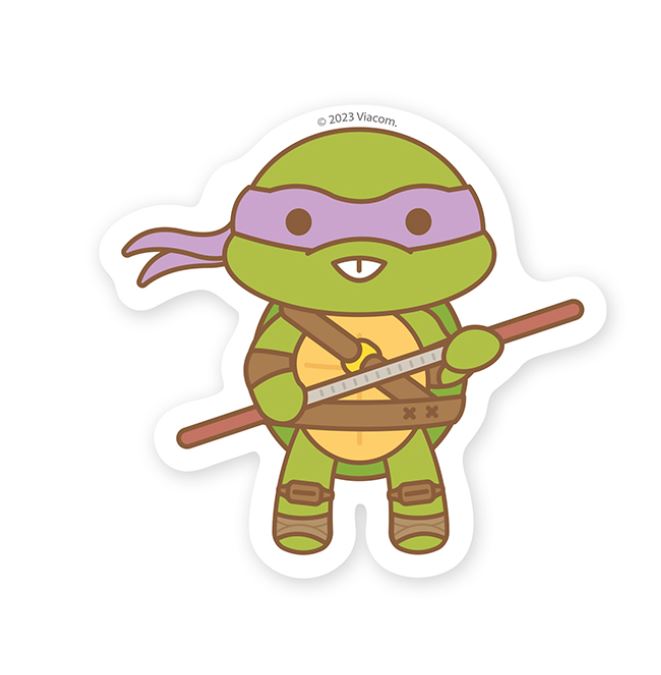 AUTOCOLLANT - DONATELLO TORTUE NINJA
