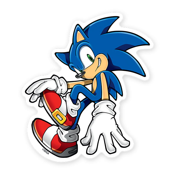 AUTOCOLLANT - SONIC LE HÉRISSON