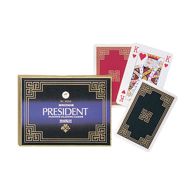 DOUBLE PRESIDENT BRIDGE GAME CARDS