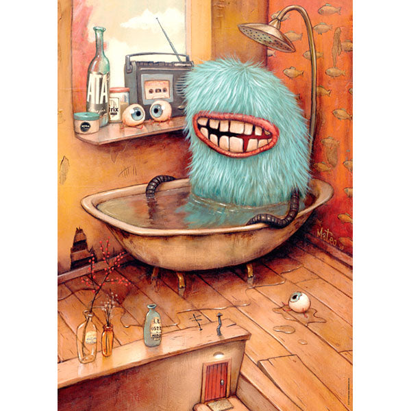 HEYE JIGSAW PUZZLE 1000 PIECES - ZOZOVILLE BATHTUB #78-29539