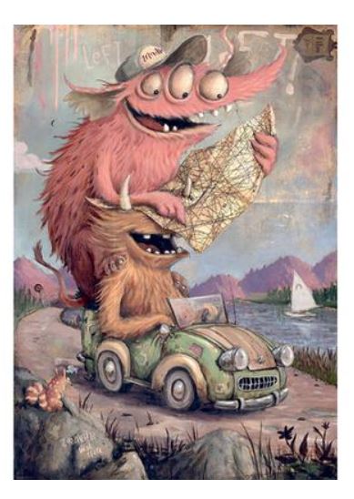 HEYE JIGSAW PUZZLE 2000 PIECES - ZOZOVILLE ROADTRIPPING