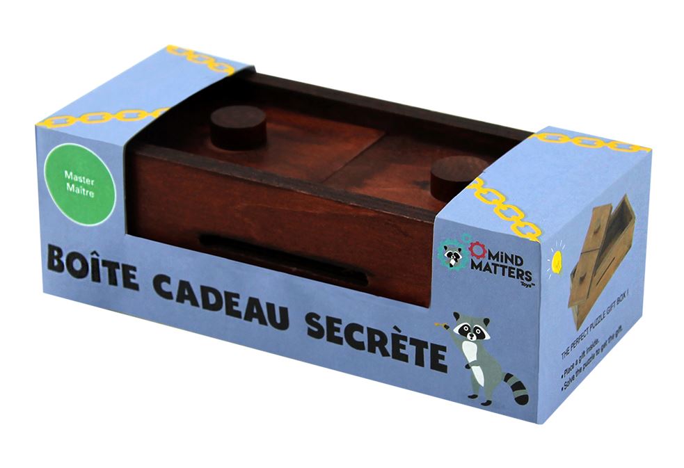 JEU BOITIER SECRET EN BOIS # 1.