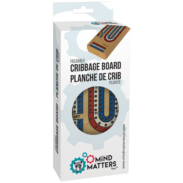JEU CRIB PLIANT 3 COULEURS (CRIBBAGE, CRIBB, CRIBBLE)