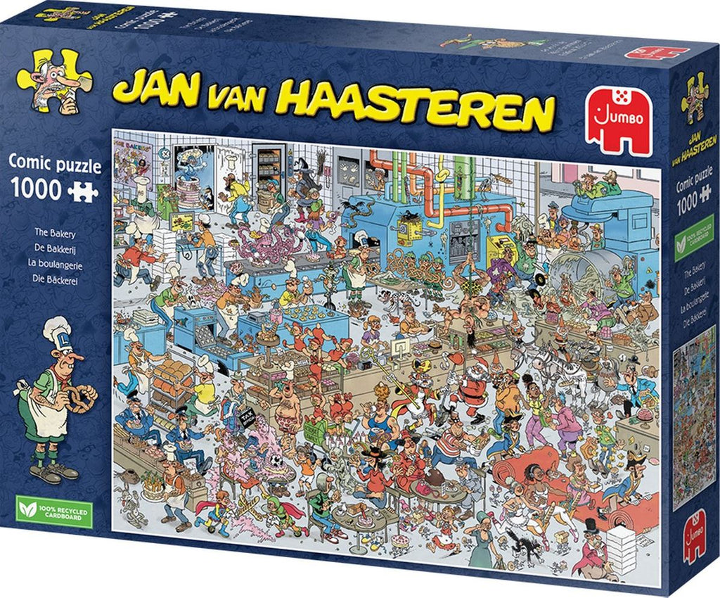 JUMBO JIGSAW PUZZLE 1000 PIECES - JVH THE BAKERY #70-00621