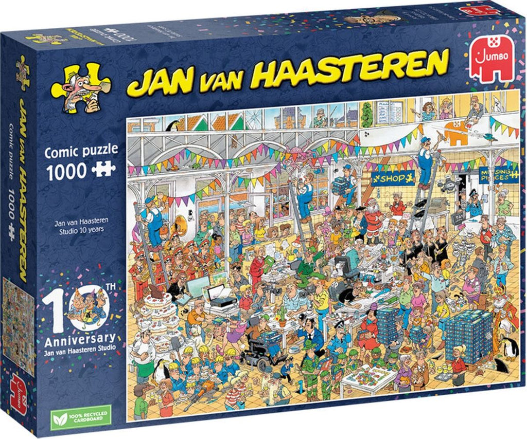 JUMBO CASSE-TÊTE 1000 PIÈCES - JVH STUDIO 10 ANS #70-00616